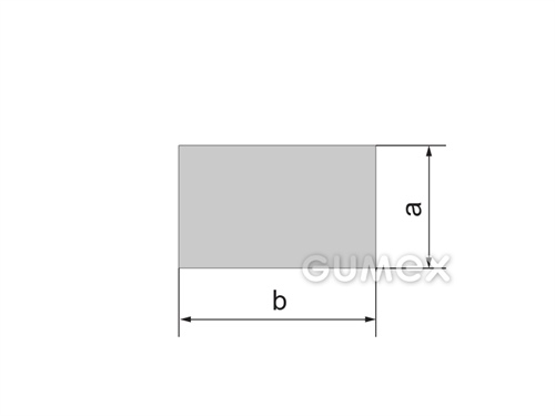 GUMMIPROFILE RECHTECKFORM - EPDM